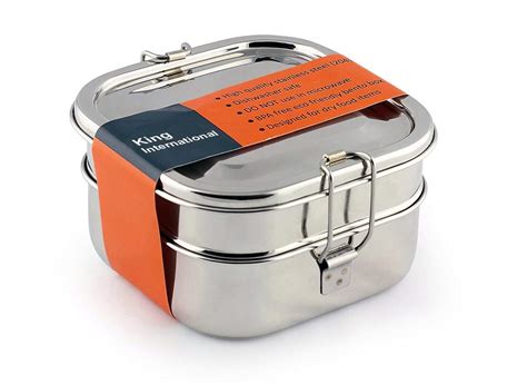 heavy duty metal lunch box kids|stainless lunch box for kids.